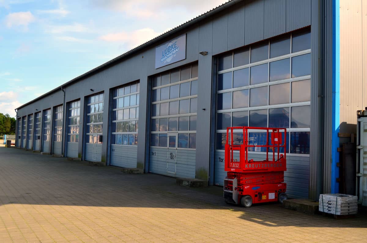 Lübke Maschinenbau Betriebsstätte Harrislee Betriebserweiterung
