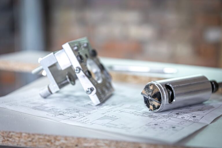 Stahlbau-close-up-of-a-precision-drilling-device-and-a-hing-2025-03-13-04-15-46-utc