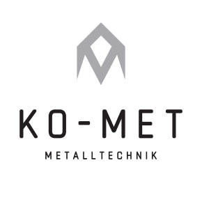 KO-MET Metalltechnik Flensburg Logo Recht Nega